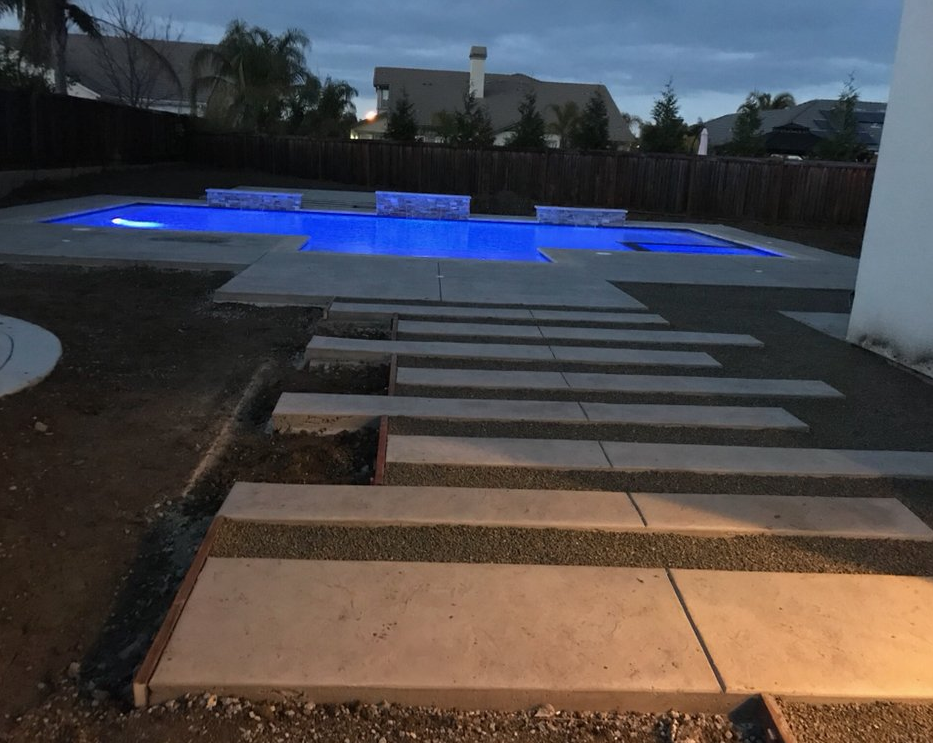 An image of concrete and masonry works in Laguna Niguel.