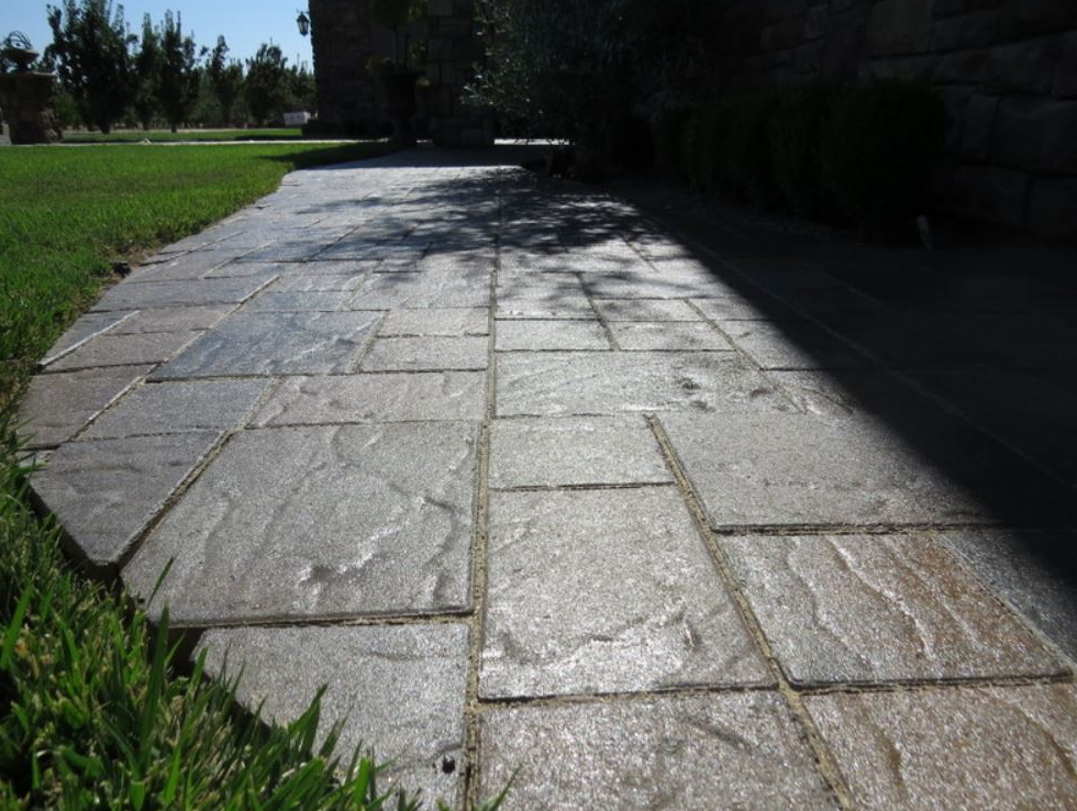 this is an image of concrete finishing in Laguna Niguel