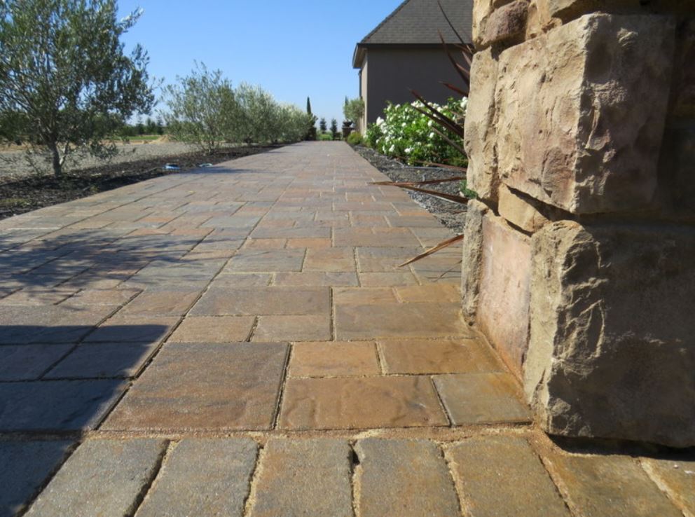 this is an image of stamped driveway in Laguna Niguel